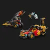 Конструктор LEGO Ninjago Комбіновані транспортні засоби Кая та Коула (71864)