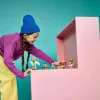 Конструктор LEGO Minecraft Куриный Жокей атака в пустыне (21592)