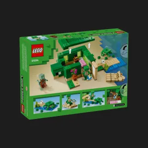 Конструктор LEGO Minecraft Пляжний будинок у формі черепахи (21254)