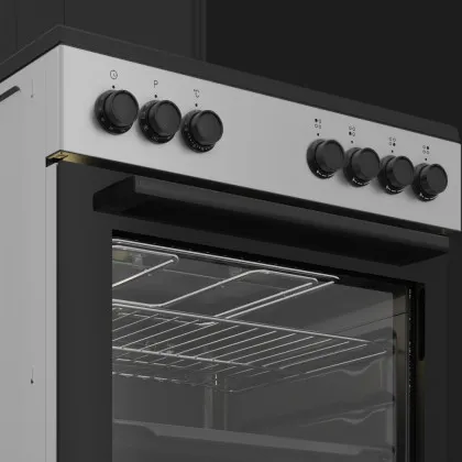 Плита комбінована Beko FBM62120SD (Stainless Steel)