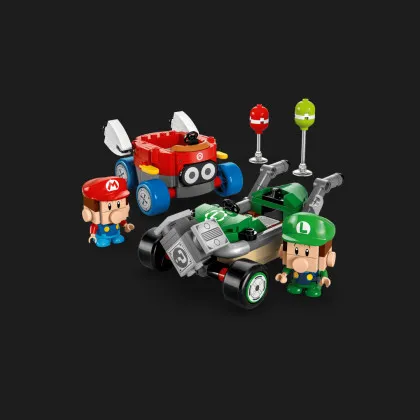 Конструктор LEGO Super Mario/Mario Kart/Baby Mario vs Baby Luigi (72034)