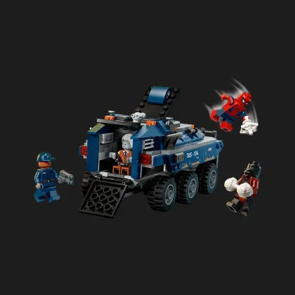 Конструктор LEGO Super Heroes Переслідування Людиною Павуком машини для перевезення злочинців (76349)