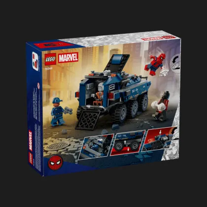 Конструктор LEGO Super Heroes Переслідування Людиною Павуком машини для перевезення злочинців (76349)