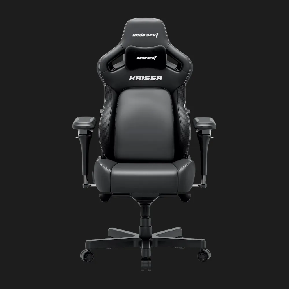 Крісло для геймерів Anda Seat Kaiser 4 V2 PVC Size XL (Black) (UA)