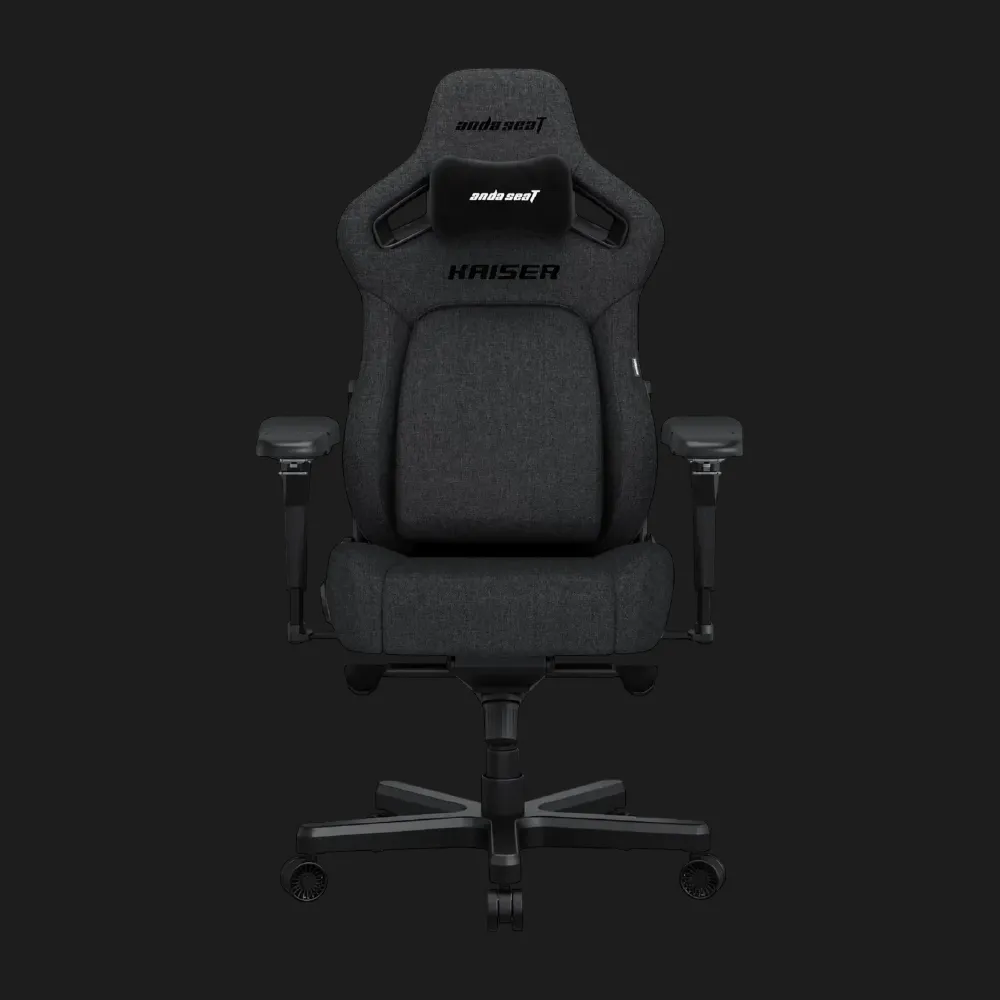 Крісло для геймерів Anda Seat Kaiser 4 V2 Fabric Size XL (Dark Gray) (UA)