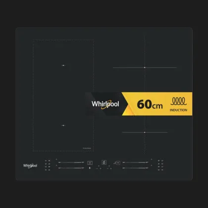 Варильна поверхня Whirlpool індукційна, 60 см (WLS7960NE) (Black)
