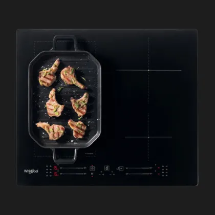 Варильна поверхня Whirlpool індукційна, 60 см (WLS7960NE) (Black)