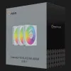 Вентилятор Ocypus Gamma F12 Elite ARGB KIT x3 120 (White) (GAMMA-F12-WH3AM00E-GL)