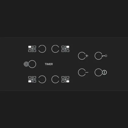 Варильна поверхня Whirlpool електрична, 60 см (AKT8130BA) (Black)