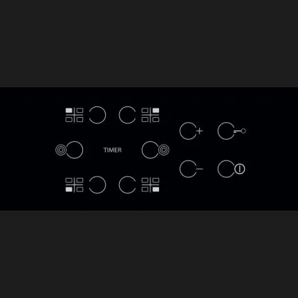Варильна поверхня Whirlpool електрична, 60 см (AKT 8210 LX) (Black)