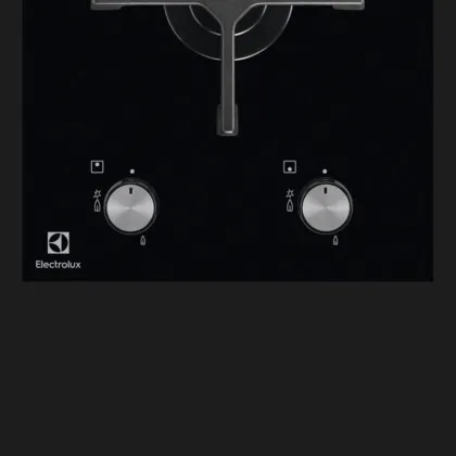 Варильна поверхня Electrolux газова, 30 см (EGC3322NVK) (Black)