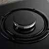 Варильна поверхня Electrolux газова, 60 см (EGH6343ROR) (Black)