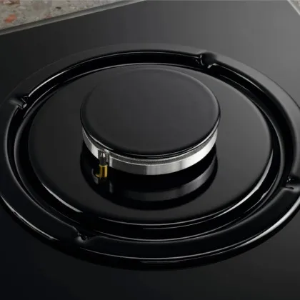 Варильна поверхня Electrolux газова, 60 см (EGH6343ROR) (Black)