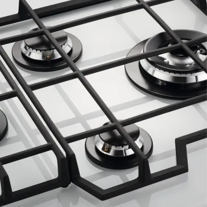 Варильна поверхня Electrolux газова, 60 см (GME363NV) (White)