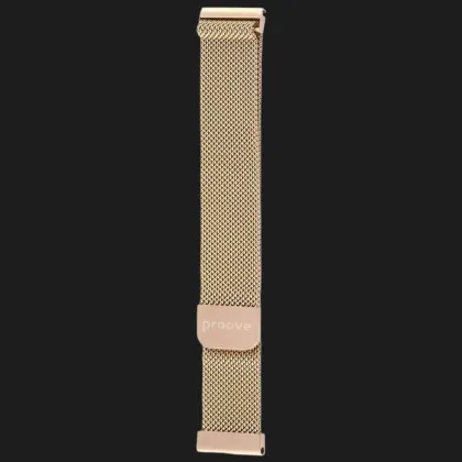 Ремешок Proove Metal Loop для смарт-часов (Quick Release 22) (Gold) в Кропивницком