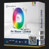 Вентилятор SilverStone Air Blazer 120RW ARGB 120 (White) (SST-AB120RW-ARGB)