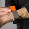 Ремешок Proove Silk Grip Band для смарт-годинника (Quick Release 20) (Gray/Orange)