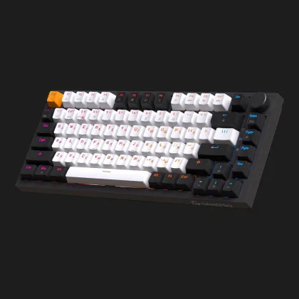 Клавіатура GamePro Asgard Valhalla QLAB Sakura Switch Bluetooth/2.4G/USB (Black) (MK160-B-QS-PRO) (UA)