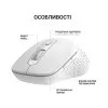 Мышь OfficePro M230 Silent Click Wireless (White) (M230W) (UA)