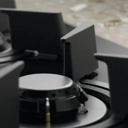 Варильна поверхня Electrolux газова, 60 см (KGG643723L) (Matte Black)