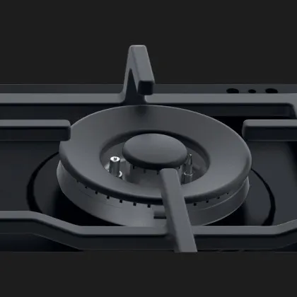 Варильна поверхня Whirlpool газова, 60 см (TKRL661NB) (Black)