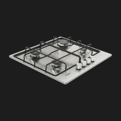 Варильна поверхня Whirlpool газова, 60 см (TKRL 650 IX) (Stainless Steel)
