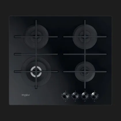 Варильна поверхня Whirlpool газова, 60 см (GOWL628/NBEE) (Black)