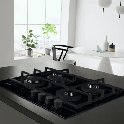 Варильна поверхня Whirlpool газова, 60 см (GOS6415NB1) (Black)