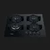 Варильна поверхня Whirlpool газова, 60 см (GOR625NB) (Black)