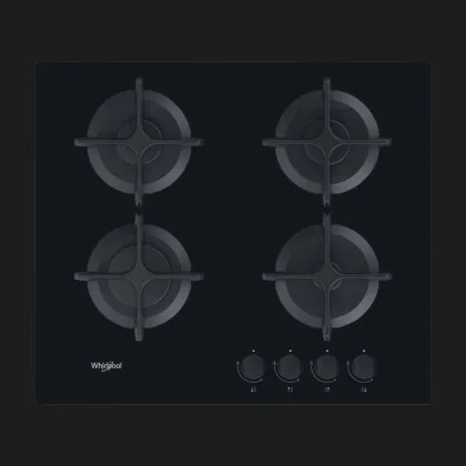 Варильна поверхня Whirlpool газова, 60 см (GOB616/NB) (Black/Stainless Steel)