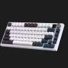 Клавіатура GamePro Asgard Valhalla Pro QLAB Sakura Switch Bluetooth/2.4G/USB White With Display (MK160-W-D-QS-PRO) (Black/White) (UA)