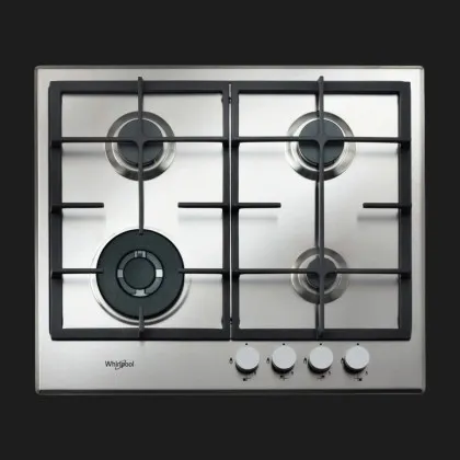 Варильна поверхня Whirlpool газова, 60 см (GMAL6422IX) (Stainless Steel)