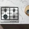 Варочная поверхность Whirlpool газовая, 60 см (GMAL6422IX) (Stainless Steel)
