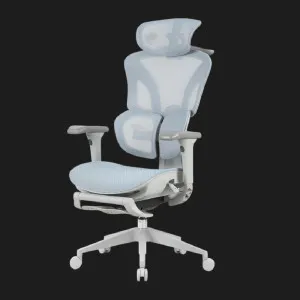 Крісло офісне OfficePro Elite OC950GLB (Gray/Light Blue) (UA) в Бродах