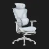 Крісло офісне OfficePro Elite OC950GLB (Gray/Light Blue) (UA)