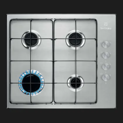 Варильна поверхня Electrolux газова, 60 см (KGS6404SX) (Stainless Steel)