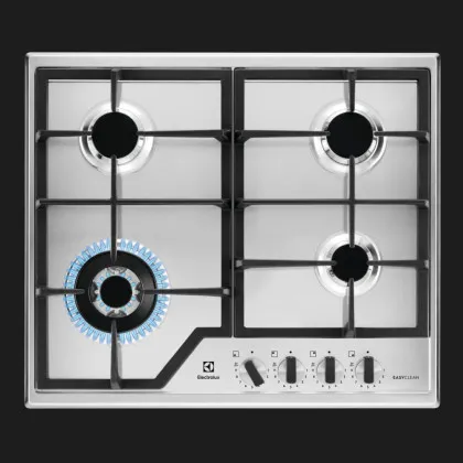 Варильна поверхня Electrolux газова, 60 см (KGS64362XX) (Stainless Steel)