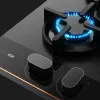 Варильна поверхня TEKA газова, 70 см (GBC 75-G1 INFINITY 112570220) (Matte Black)