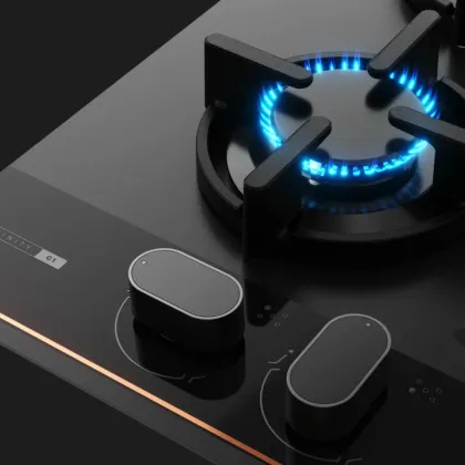 Варильна поверхня TEKA газова, 70 см (GBC 75-G1 INFINITY 112570220) (Matte Black)