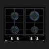 Варильна поверхня TEKA газова, 60 см (GZC 64300 XBN 112570034) (Black)
