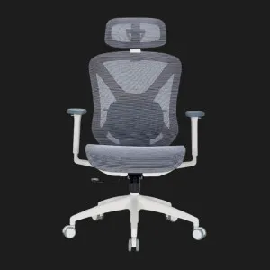 Крісло офісне OfficePro Atlas OC630-W-DG-DG (White/Dark Gray) (UA) в Бродах