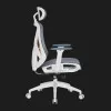 Крісло офісне OfficePro Atlas OC630-W-DG-DG (White/Dark Gray) (UA)