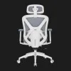 Крісло офісне OfficePro Atlas OC630-W-DG-DG (White/Dark Gray) (UA)