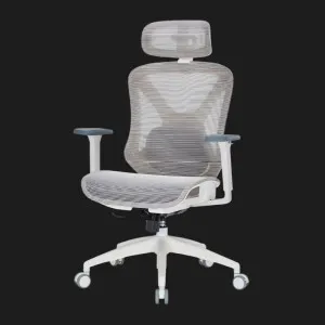 Крісло офісне OfficePro Atlas OC630-W-LG-LG (White/Light Gray) (UA) в Бродах