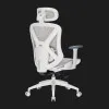 Крісло офісне OfficePro Atlas OC630-W-LG-LG (White/Light Gray) (UA)