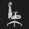 Крісло офісне OfficePro Atlas OC630-W-LG-LG (White/Light Gray) (UA)
