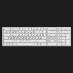 Клавіатура OfficePro SK1550W (White) (SK1550W) (UA)
