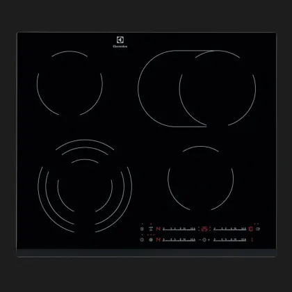 Варочная панель Electrolux электрическая, 60 см (EHF6547FXK) (Black)