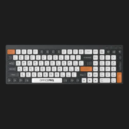 Клавиатура OfficePro SK985BO (Black/White) (SK985BO) (UA)