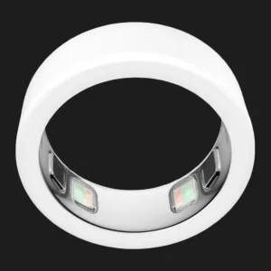 Чехол для смарт-кольца Oura Ring 3/4 Silicone Case (Size 10-13) (White) во Львове